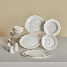 Emsan Forever Bone Lord 38-Piece Dinnerware Set For 8