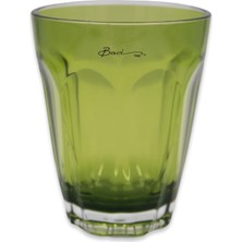 Baci Milano Aqua Water Glass Green