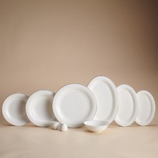 Korkmaz Oueen Collection 60-Piece Dinnerware Set A9851