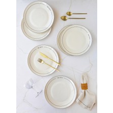 The Mia Round Serving Plate For 6 People