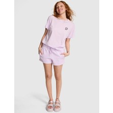 Victoria's Secret Oversized Short-Sleeve Campus T-Shirt