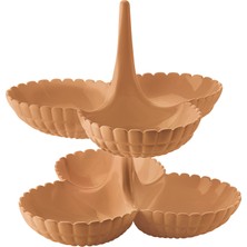 Guzzini Tiffany Snack Bowl Set Of 2 Orange
