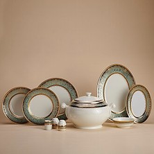 Korkmaz Hanedan Collection 60-Piece Dinnerware Set A8134