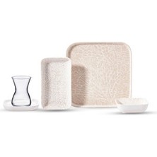 Korkmaz Plaza Collection 25-Piece Breakfast Set A8854