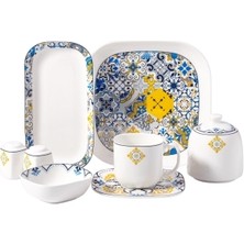 Korkmaz Kappa Collection 28-Piece Breakfast Set A8692