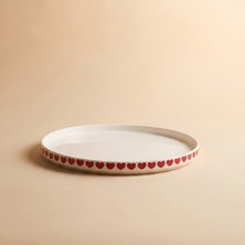 Karaca Sweetheart Serving Plate White 27 cm