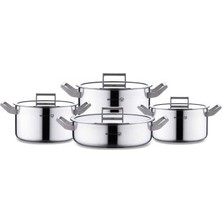 Korkmaz Plata 8-Piece Cookware Set A2786