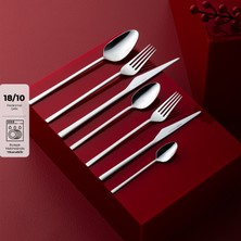 Emsan Alba 84-Piece Boxed Cutlery Set For 12 People