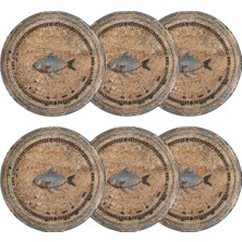 Mudo Home Lima Cake Plate Set 21CM - 6 Pieces