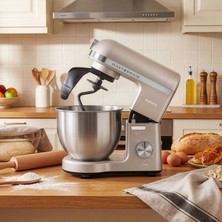Karaca Mastermaid Chef Pro Dual-Arm Dough Kneading Machine Iconic Beige 1500W 5l