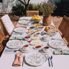 Emsan Bien Porcelain 32-Piece Breakfast Set For 6
