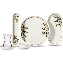 Korkmaz Luna Collection 25-Piece Breakfast Set A8700-2