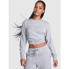 Victoria's Secret Campus Cotton Long-Sleeve T-Shirt