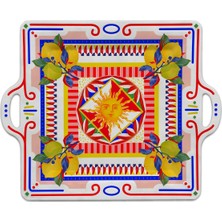 Baci Milano Dolce Vita Square Tray 40 cm Melamine