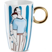Egan Italy Abbracci Heartbeat Porcelain Mug 420 ml