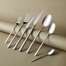 Emsan Boreas Platinum 84-Piece Cutlery Set For 12