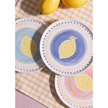 The Mia Italian Summer Dessert Plate 6-Piece Set 19 cm
