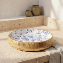 Bambum Gura Shallow Bowl Rose Large