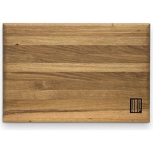 Kaf Ahşap Luxury Cutting Board Oak - M