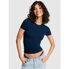 Victoria's Secret Base Stretch Short-Sleeve T-Shirt