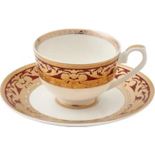 Weımar Weimar Amalia Of Habsburg 6-Person 12-Piece Coffee Set - Gold White