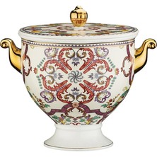 LuckyArt Lucky Art Velora Bone 17 cm Jar With Handle