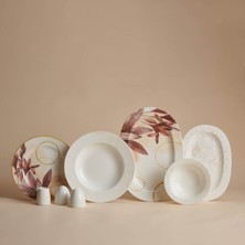 Korkmaz Vanessa Collection 55-Piece Round Dinnerware Set A8866