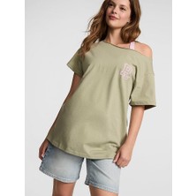 Victoria's Secret Cotton Off-The-Shoulder T-Shirt