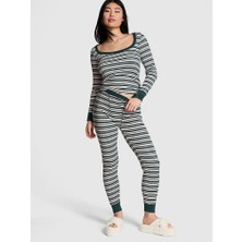 Victoria's Secret Thermal Long Pajama Set
