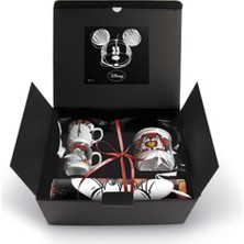 Egan Italy Mickey Mouse 2 Cups, Sugar Bowl, Placemat Set Red