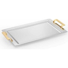 Korkmaz Gala Gold Serving Tray A1785-1