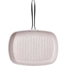 Korkmaz Granita 35X25 cm Rectangular Grill Pan A1269