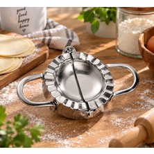 Mianna Hamur Kapatma Aparatı 7,5 cm Paslanmaz Çelik Mantı Börek Kalıbı