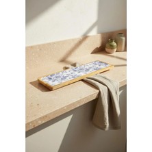 Bambum Gura Rectangular Tray Rose Large