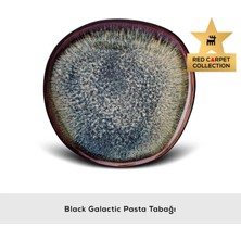 Karaca Red Carpet Collection Galactic Black Dessert Plate 21,5X21X2,5 cm