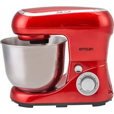 Emsan Bella Gusto Red Dough Kneading Machine 1300W 5l