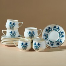 Karaca Iznik New Form Coffee Cup Set For 6 100 ml