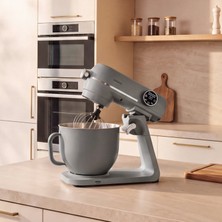 Karaca Multichef Artisan Digital Display Full Die-Cast Stand Mixer With Colored Bowl Anthracite 1800W 7l