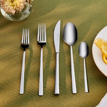 Karaca Milas 30-Piece Cutlery Set For 6 Boxed Platinum