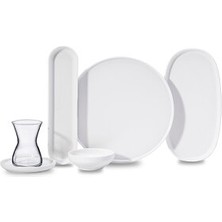 Korkmaz Luna Collection 25-Piece Breakfast Set A8700-1