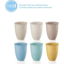 Guzzini Tierra Tall Glass Set Of 6 Multicolor