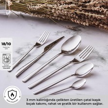 Emsan Elegance Bello 84-Piece Cutlery Set For 12 In Luxury Box