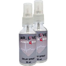 Msterlove Geciktiricisprey 2 Adet 30 ml / Erkeklere Özel