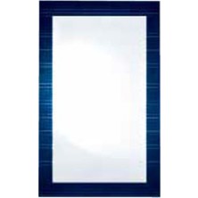 Özlider Rectangular Dark Blue Mirror