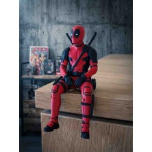 Oktforge Deadpool Raf Kenarı ve Kitaplık Dekoru 3D Figür
