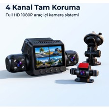 9720 Araç Kamerası ? 4 Kamerali