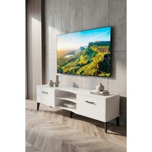 Vera Tv Sehpası Suntalam Beyaz 160X35 cm