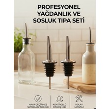 Mucit Home 2 Adet Şişe Ucu Servis Aparatı Yağdanlık Tıpa Tapa Mantar Bar Restaurant Otel Için