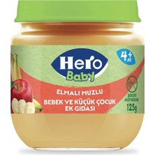 Hero Baby Elmalı Muzlu Kavanoz Mama 125 gr