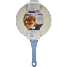 2 Adet Ideenwelt Wok Tava Seramik Kaplama Yeşil, 20 cm 1 Adet